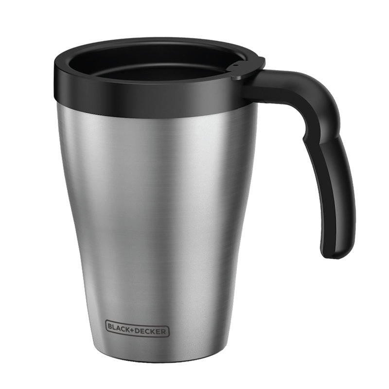 Black + Decker 2Cup Brew 'N Go Personal Coffee Maker with Travel Mug